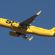 A Spirit Airlines A320-232 departs Dallas-Fort Worth International Airport. Winglets, known to Airbus as Sharklets, improve wing efficiency and extend range. (Tim Shaffer)